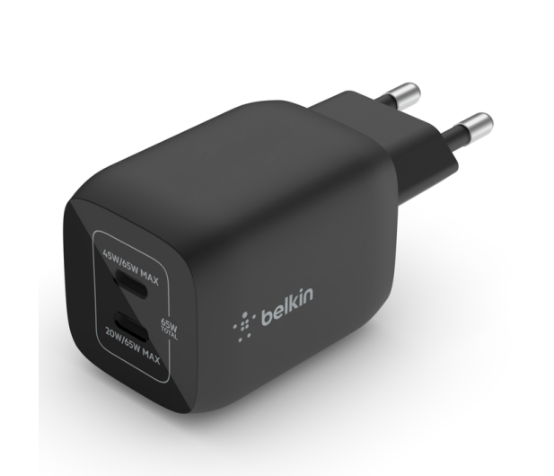 Belkin Ładowarka sieciowa 65W GaN 2x USB-C - 1121655 - zdjęcie 2